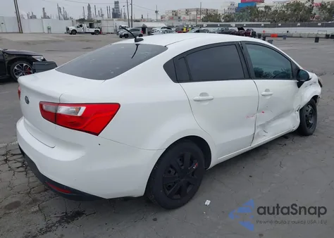 2014 Kia Rio Lx из США, поврежденный, VIN KNADM4A31E6375306